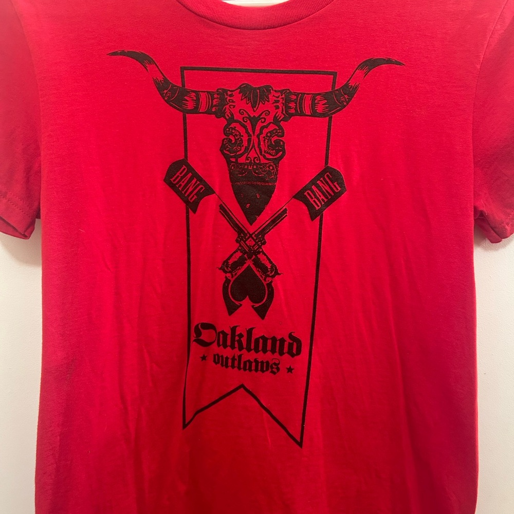 Oakland Outlaws roller derby t shirt